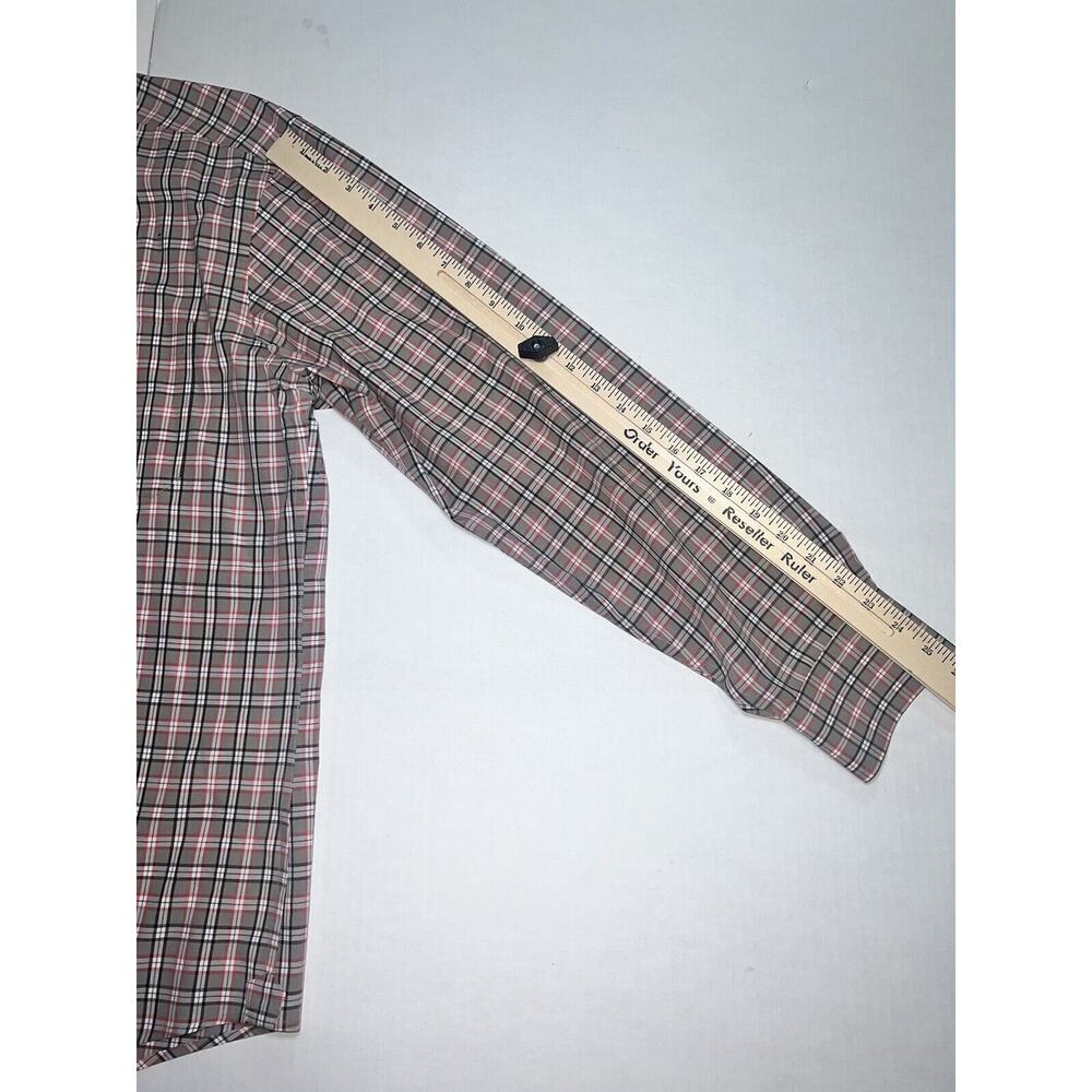 Southern Tide Shirt Men's Size M Brown Plaid Classic Fit Long Sleeve Button Logo - Picture 9 of 13